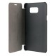 Etui portefeuille noir série Full color pour Samsung Galaxy S6 Edge Plus