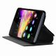  Etui folio avec stand intégré noir pour Wiko Rainbow Up