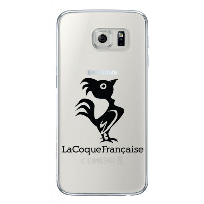 Coque Samsung Galaxy S6 Edge rigide transparente La Coque Francaise Dessin La Coque Francaise