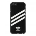 Adidas Coque de protection noire/blanche pour Apple iPhone 6/6S 