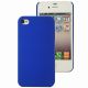 Mocca coque rayée bleue pour iPhone 4 / 4S