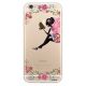 Coque Crystal Fée Fleurs pour iPhone 6+ 5.5"