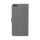 Xqisit Etui Folio Wallet Viskan gris pour Apple iPhone 6 Plus et 6S Plus