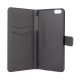 Xqisit Etui Folio Wallet Viskan gris pour Apple iPhone 6 Plus et 6S Plus