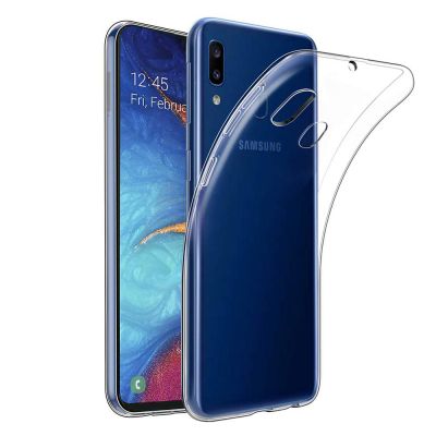 Coque Samsung Galaxy A20e Souple en Silicone transparent ultra résistant