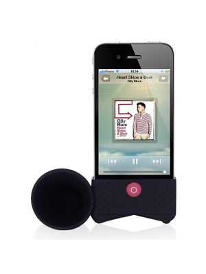 Haut-parleur station iPhone 4/4s/5/5s et iPod - Noir