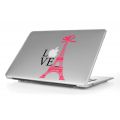 Coque MacBook Air 13" Love Tour Eiffel