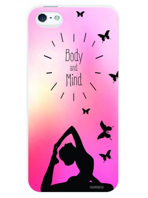 Coque glossy rigide Body & Mind pour iPhone 5/5S