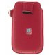 Pierre Cardin Fourreau cuir fushia a hublot iPhone 4 4S iPhone 3g 3gs