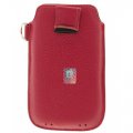 Pierre Cardin Fourreau cuir fushia a hublot iPhone 4 4S iPhone 3g 3gs