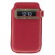 Pierre Cardin Fourreau cuir fushia a hublot iPhone 4 4S iPhone 3g 3gs