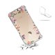 Coque iPhone 6 Plus / 6S Plus anti-choc souple angles renforcés transparente Flowers Evetane.