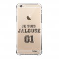 Coque iPhone 6 Plus / 6S Plus anti-choc souple angles renforcés transparente Jalouse 01 Evetane.
