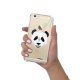 Coque iPhone 6 Plus / 6S Plus anti-choc souple angles renforcés transparente Panda Bambou Evetane.