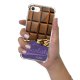 Coque iPhone 7/8/ iPhone SE 2020 anti-choc souple angles renforcés transparente Chocolat Evetane.