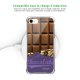 Coque iPhone 7/8/ iPhone SE 2020 anti-choc souple angles renforcés transparente Chocolat Evetane.