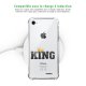 Coque iPhone 7/8/ iPhone SE 2020 anti-choc souple angles renforcés transparente King Evetane.