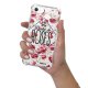 Coque iPhone 7/8/ iPhone SE 2020 anti-choc souple angles renforcés transparente Dealer de Roses Evetane.