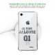 Coque iPhone 7/8/ iPhone SE 2020 anti-choc souple angles renforcés transparente Jalouse 01 Evetane.