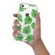 Coque iPhone 7/8/ iPhone SE 2020 anti-choc souple angles renforcés transparente Feuilles palmiers Evetane.
