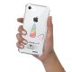 Coque iPhone 7/8/ iPhone SE 2020 anti-choc souple angles renforcés transparente Chat licorne Evetane.