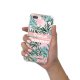 Coque iPhone 7 Plus / 8 Plus anti-choc souple angles renforcés transparente Tropical Summer Pastel Evetane.