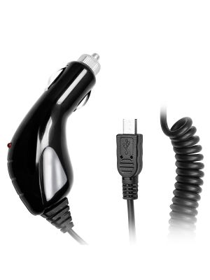 Chargeur de voiture Micro-USB Noir