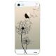 Coque iPhone 5/5s Noir et transparent