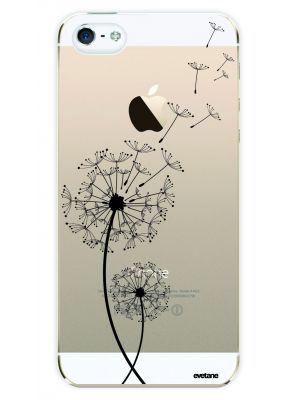 Coque iPhone 5/5s Noir et transparent