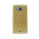 Pack 3 Protections Fashions pour Samsung Galaxy Grand Prime : Coque souple dorée + Coque souple rose + Etui folio noir 