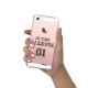 Coque iPhone 5/5S/SE anti-choc souple angles renforcés transparente Jalouse 01 Evetane.