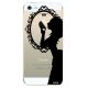 Coque iPhone 5/5s Noir et transparent