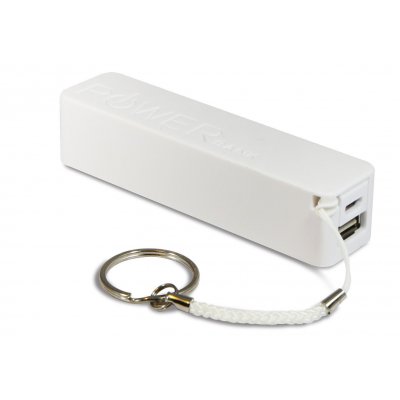 Batterie de secours PowerBank 2600 mAh - Blanc