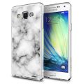 Coque Samsung Galaxy Grand Prime rigide transparente Marbre blanc Dessin Evetane
