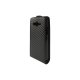 Etui clapet noir carbone pour Samsung Galaxy Core 4G