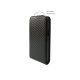 Etui clapet noir carbone pour Samsung Galaxy Core 4G