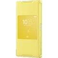 Sony Etui Fenetre Style Up Jaune Pour Sony Xperia Z5 Compact**