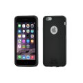 Mols Shockproof Backcase Black + Screen Protector Apple Iphone 4/4s