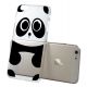 Coque transparente Panda pour Apple iPhone 6/6S