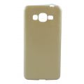 Coque souple Jelly dorée pour Samsung Galaxy Grand Prime