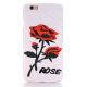 Coque Rose effet tressage blanc pour Apple iPhone 6 / 6S