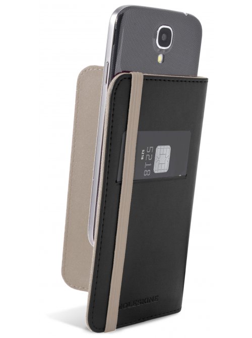 Moleskine Etui Universel Folio Bicolore Taille M Noir/beige