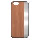 Yal Bi-matier Alu And Pu Brown Back Case For Apple Iphone 6/6s