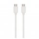 Muvit White Cable Type C To Type C Blanc 0.7m 3a Data 10g
