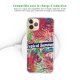 Coque iPhone 11 Pro 360 intégrale transparente Tropical Summer Tendance Evetane.