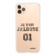 Coque iPhone 11 Pro Max 360 intégrale transparente Jalouse 01 Tendance Evetane.