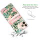 Coque iPhone 11 Pro Max 360 intégrale transparente Tropical Summer Pastel Tendance Evetane.