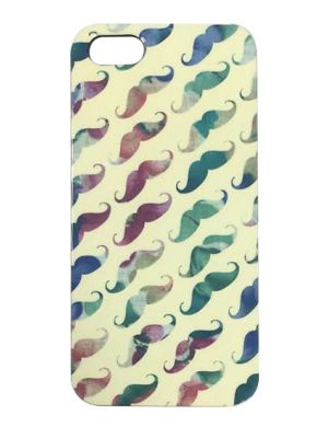 Coque rigide moustache pour iPhone 5/5S