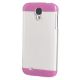 Pack 3 Protections Fashions pour Samsung Galaxy S4 : Coque Accessoirise + Coque Glam transparente rose + Etui à rabat avec stras