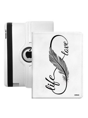 Etui rotatif 360° Love Life pour iPad Mini